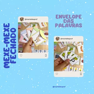 Imagem de capa para o Ebook  Envelope das Letras - Mexe-Mexe Fechado