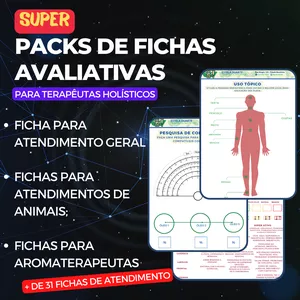 Imagem do curso SUPER PACK de Fichas de Atendimento para Terapêuta Holístico