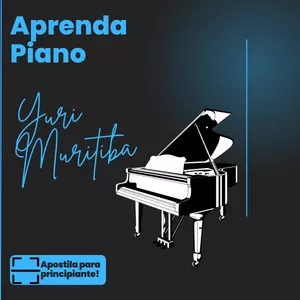 Imagem de capa para o Ebook Aprenda Piano