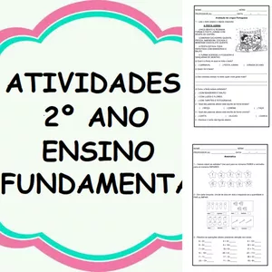 Imagem de capa para o Curso online ATIVIDADES PARA O 2º ANO DO ENSINO FUNDAMENTAL