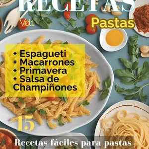Imagen de portada para Ebook Recetario de Pastas Fáciles y Deliciosas