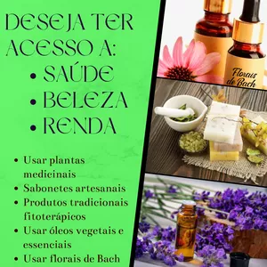 Curso EAD de Cosmética,  Produtos Fitoterápicos e Aromaterapia grátis