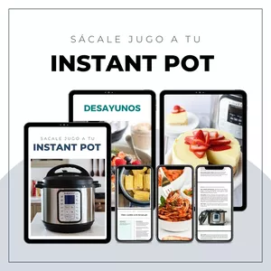 Imagen de portada para Curso online Sácale Jugo a tu Instant Pot