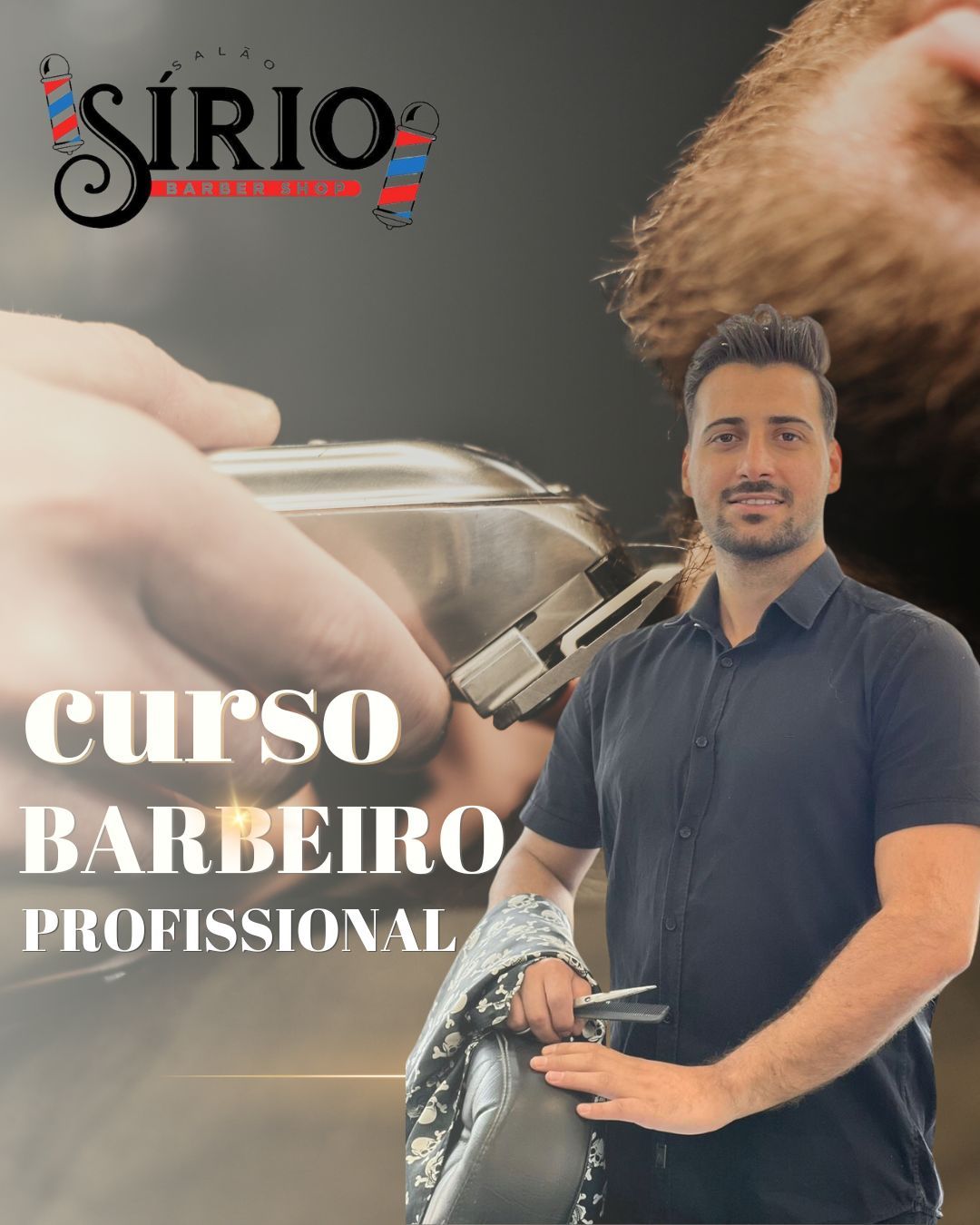 Imagem do curso Curso de Barbeiro Profissional Sírio