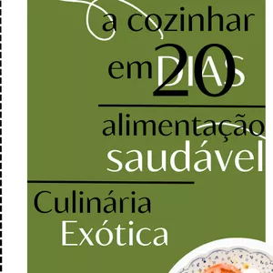 Imagem de capa para o Ebook Aprenda a cozinhar em 20 Dias