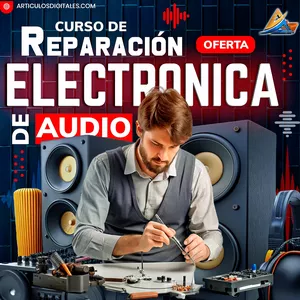 Imagen de portada para Curso online Curso de Reparación Electrónica de Audio 