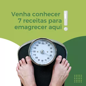 Imagem de capa para o Ebook 7receitas para emagrecer 