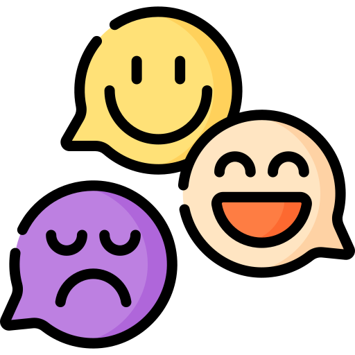 Caritas que representan distintas emociones