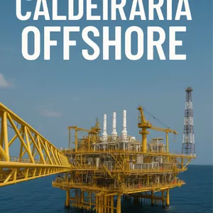 Imagem de capa para o Ebook Guia prático de caldeiraria 