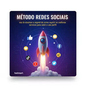 Imagem de MÉTODO REDES SOCIAIS criado por AUGUSTO RAFAEL DE OLIVEIRA ANDRADE na hotmart