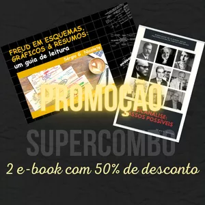 Imagem de capa para o Ebook Supercombo Freud em Esquemas + Psicanálise: Passos Possíveis
