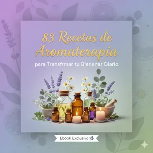 Imagen de portada para Curso online 83 Recetas de Aromaterapia para Transformar tu Bienestar Diario