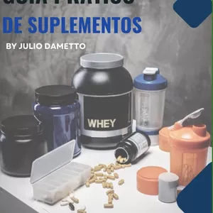 Imagem de capa para o Ebook GUIA PRÁTICO DE SUPLEMENTOS