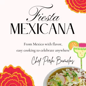 Cover image for Ebook Fiesta Mexicana. Recipes to bring a little piece of Mexico in any corner of the world