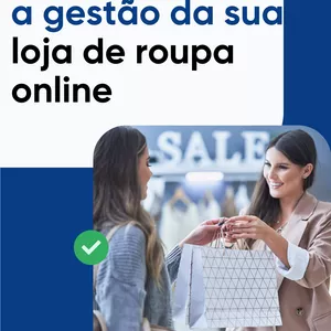 Imagem de capa para o Ebook Como melhorar a Gestão da sua Loja de Roupa Online