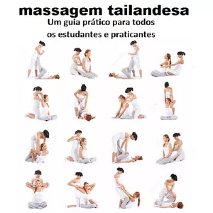 Imagem de capa para o Ebook massagem tailandesa Um guia prático para todos os estudantes e praticantes