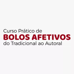 Imagem de capa para o Curso online Curso Prático de Bolos Afetivos - Do tradicional ao autoral