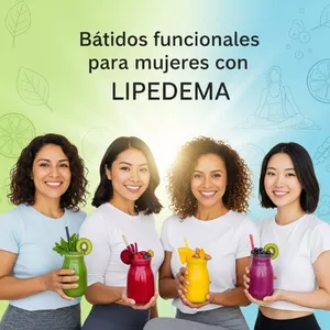 Imagen de portada para Curso online Agregar al Carrito: Batidos funcionales para mujeres con lipedema