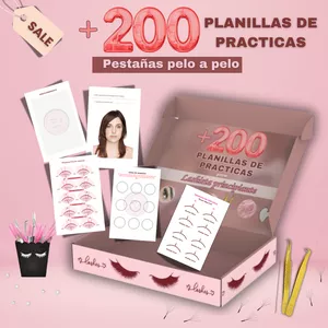 Imagen de portada para Ebook +200 PLANILLAS DE PRACTICAS PARA PESTAÑAS