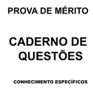 Imagem de capa para o Curso online Caderno de Questões - Mérito SEDUC - VUNESP - Todos Componentes