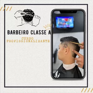Imagem de capa para o Curso online Barbeiro classe A