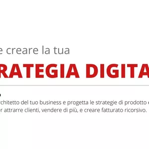 Imagem principal do produto Come creare la tua Strategia Digitale - Workshop