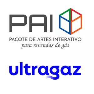 Imagem de capa para o Curso online PACOTE DE ARTES INTERATIVO PARA REVENDAS DE GÁS ULTRAGAZ