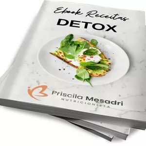 Imagem principal do produto Ebook Receitas Detox