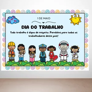 Imagem de capa para o Ebook Painel Dia do Trabalho – “Todo trabalho é digno de respeito