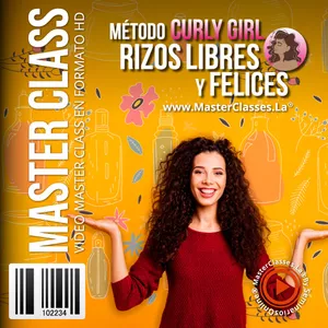 Imagen de portada para Curso online Método Curly Girl Rizos Libres y Felices