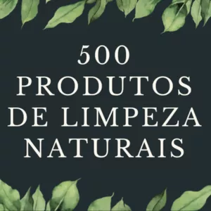 Imagem de capa para o Curso online 500 Produtos de Limpeza Naturais à Base de Ervas e Plantas
