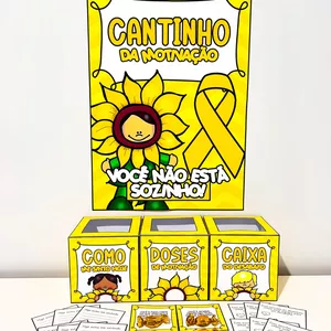 Imagem de capa para o Ebook 🌻 *Cantinho da Motivação – Setembro Amarelo*🌻