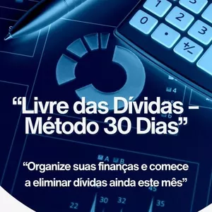 Imagem de capa para o Ebook Livre das Dívidas – Método 30 Dias