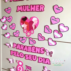 Imagem de capa para o Ebook Painel Porta Dia da Mulher
