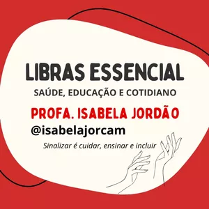 Imagem de capa para o Curso online Libras Essencial - Saúde, Educação e Cotidiano