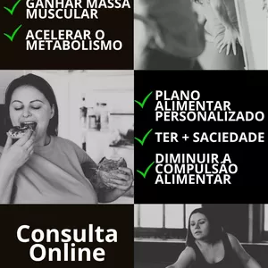 Imagem de capa para o Serviço online Atendimento Nutricional Mulheres 30+ (Emagrecimento, Ganho de Massa Muscular)