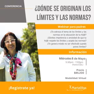Imagem de capa para o Evento online ¿Dónde se originan los límites y las normas?  
