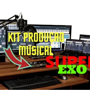 Imagem de capa para o Curso online Kit Produçao Musical Super Exo