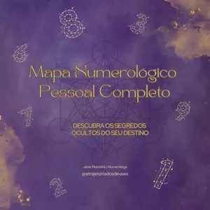 Imagem de capa para o Ebook A Trajetória dos Deuses - Mapa Numerológico Pessoal Completo - Janis Peëddrö