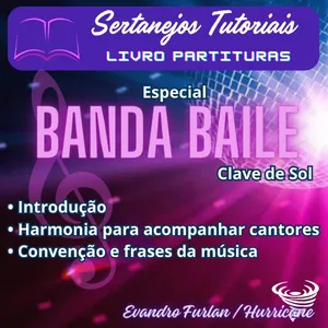 Imagem do curso Livro Partituras Banda Baile Contem 20 partituras