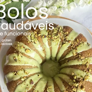 Imagem de capa para o Ebook E-BOOK | Bolos Saudáveis