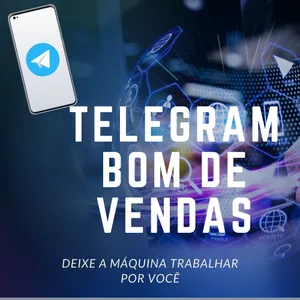 Imagem de capa para o Curso online Telegram Bom de Vendas - Assinatura