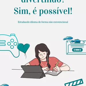 Imagem de capa para o Ebook Estudar se divertindo? Sim, é possível!