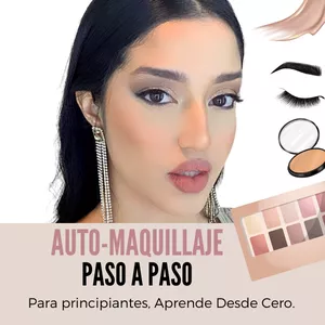 Imagen de portada para Curso online Auto-Maquillaje Paso a Paso: Para principiantes, Aprende Desde Cero 