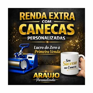 RENDA EXTRA, Canecas personalizadas.