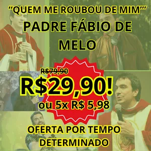 Imagem de capa para o Ebook "QUEM ME ROUBOU DE MIM" - PADRE FÁBIO DE MELO.
