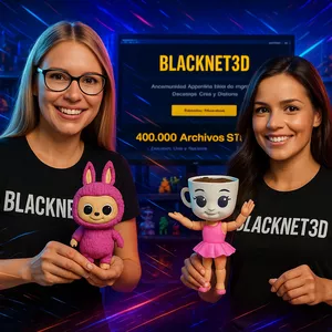 Imagen de portada para Curso online BLACKNET PREMIUM – Acceso ilimitado a la biblioteca más grande de archivos STL