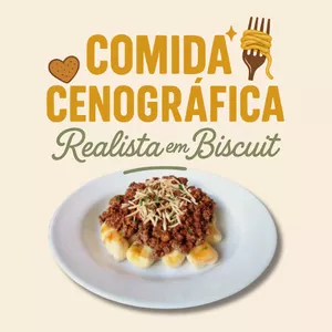 Imagem de capa para o Curso online Sala Secreta – Comida Cenográfica Realista em biscuit