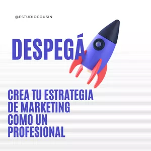 Imagen de portada para Ebook Crea tu estrategia de marketing como un profesional