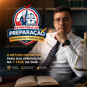 Imagem do curso ESTRATÉGIA DE PREPARAÇÃO - OAB 1ª FASE